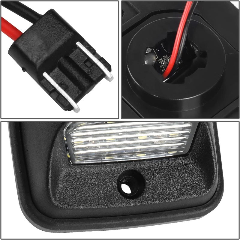 NUVISION LIGHTING Pair of LED License Plate Lights Compatible with 95-04 Tacoma / 92-98 T100, 00228-34938, NVL-LPL-007 - Image 4